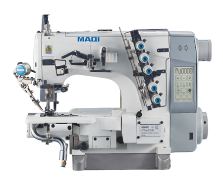 Cylinder-bed computerized interlock sewing machine